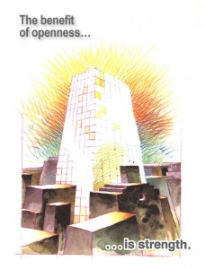 The Benefit of Openness is Strength